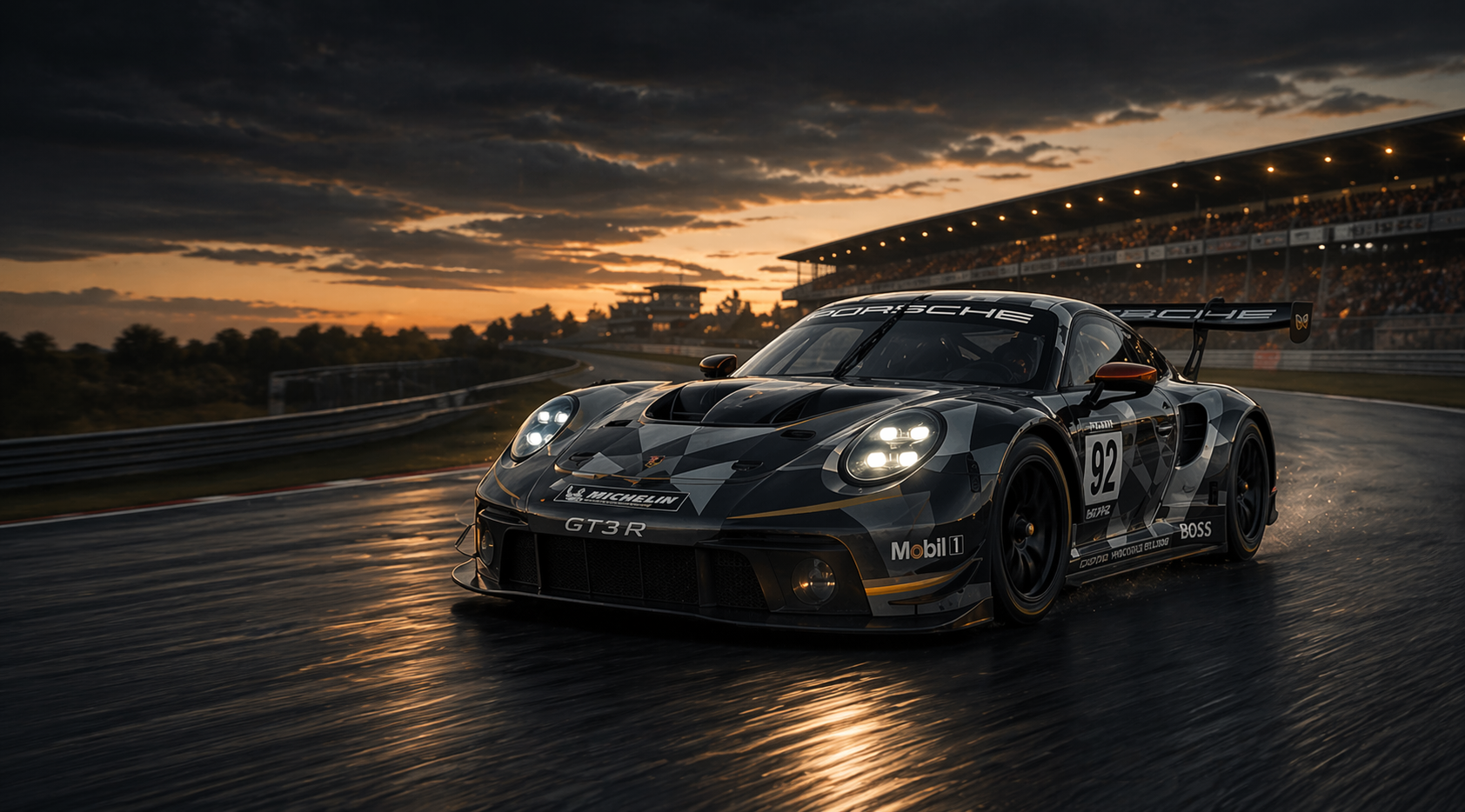 Luxury race car